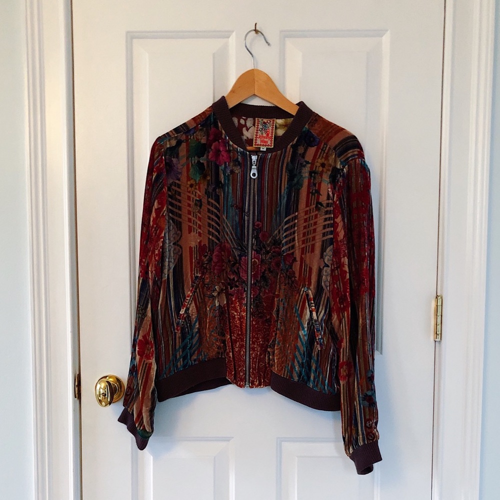 Velvet Bomber Jacket